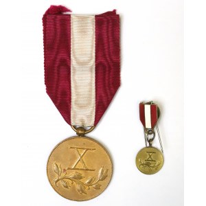 II RP, Bronze-Medaille für langjährige Dienste