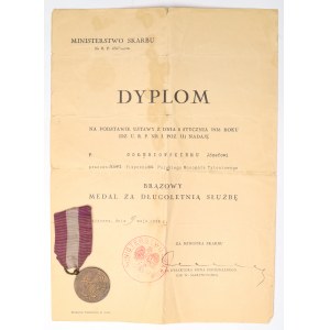 II RP, bronzová medaila za dlhoročnú službu