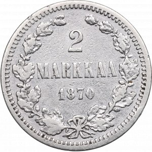 Russische Besetzung Finnlands, 2 Markkaa 1870