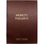 PRL, Kompletna kolekcja monet w klaserach rocznikowych - 1949-1990