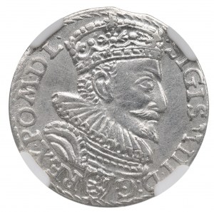 Žigmund III Vasa, Trojak 1594, Malbork - NGC UNC Podrobnosti