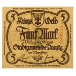 Gdansk, 5 marques 1918 - sans znw. PMG 65 EPQ