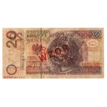 20 złotych 1994 WZÓR - AA 0000000 - Nr. 1548 PMG 66 EPQ
