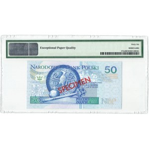 50 Zloty 1994 MODELL - AA 0000000 - Nr. 1512 PMG 66 EPQ