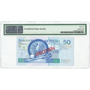 50 zloty 1994 MODELLO - AA 0000000 - N. 1512 PMG 66 EPQ