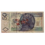 50 złotych 1994 WZÓR - AA 0000000 - Nr. 1512 PMG 66 EPQ