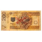 200 zlotých 1994 MODEL - AA 0000000 - č. 1884 PMG 66 EPQ