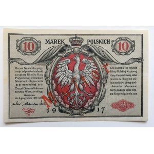 GG, 10 mkp 1916 Allgemein - Fahrkarten - beidseitiger Druck - RARE