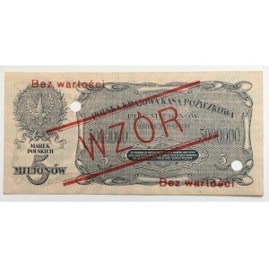 II RP, 5 million Polish marks 1923 A - MODEL