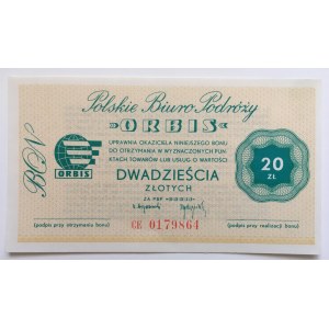 ORBIS Polskie Biuro Podróży 20 złotych