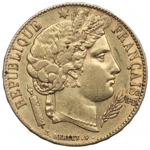 France, 20 francs 1851