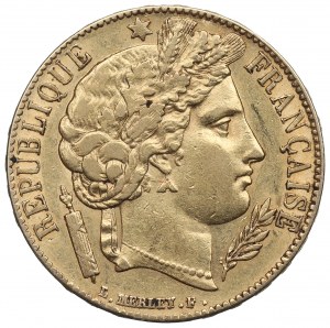 Francja, 20 franków 1851