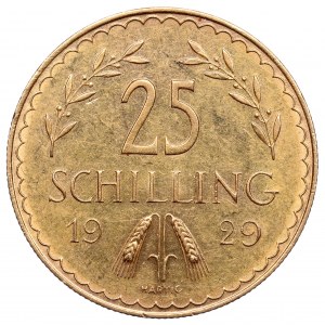 Autriche, 25 shillings 1929, Vienne