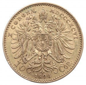 Austria, Franz Joseph, 10 kronen 1896