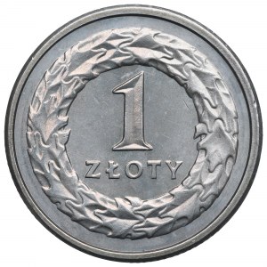 Troisième République, 1 zloty 1990