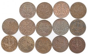 Second Republic, Set of 1 penny 1923-39