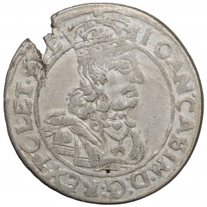 John II Casimir, 6 groschen 1662, Lviv