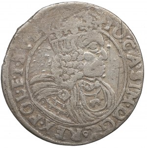 Johannes II. Kasimir, Sechster von 1662, Lemberg - Wappen auf beiden Seiten