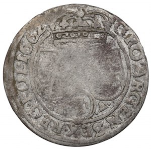 Giovanni II Casimiro, Sesto del 1662, Leopoli - ILLUSTRATO senza lo Slepowron PEX