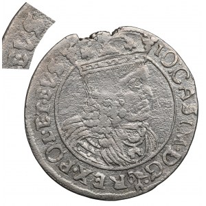 Jan II Kazimierz, Szóstak 1662, Lwów - błąd EVS