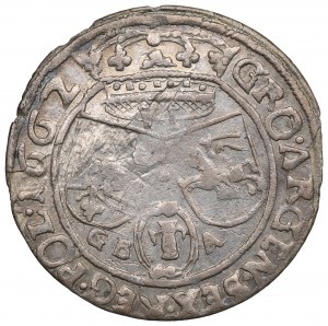 John II Casimir, 6 groschen 1662, Lviv