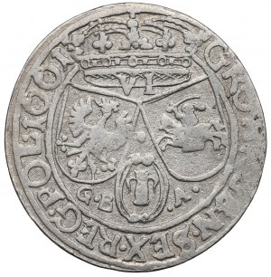 John II Casimir, 6 groschen 1661, Lviv