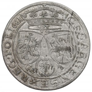 Jan II Kazimierz, Szóstak 1661, Lwów - ILUSTROWANY bez Ślepowrona