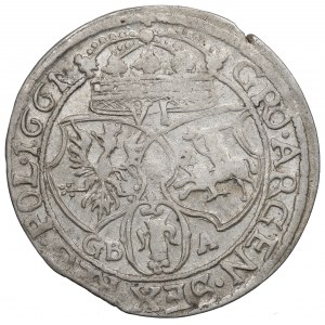 John II Casimir, 6 groschen 1661, Lviv