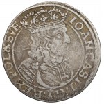 Ján II Kazimír, šesták 1661, Ľvov - rovné štíty