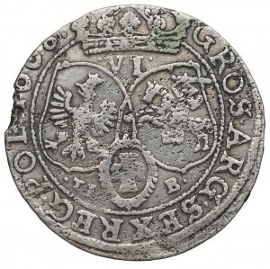 Jean II Casimir, Sixième de 1668, Bydgoszcz - RARE