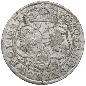 John II Casimir, 6 groschen 1667, Bromberg