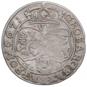 Jean II Casimir, Sixième de 1667, Bydgoszcz - ILLUSTRATED SVE