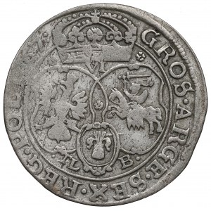 Jan II Kazimierz, Szóstak 1667, Bydgoszcz - maszkaron