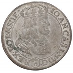 Giovanni II Casimiro, Sesto del 1667, Bydgoszcz - Scudo ILLUSTRATO con volute