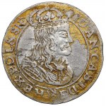 Ján II Kazimír, šiesty z roku 1667, Bydgoszcz - ILUSTROVANÝ kvet medzi štítmi