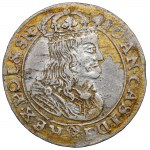 Giovanni II Casimiro, Sesto del 1667, Bydgoszcz - fiore ILLUSTRATO tra gli scudi