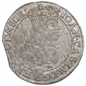 John II Casimir, 6 groschen 1667, Bromberg