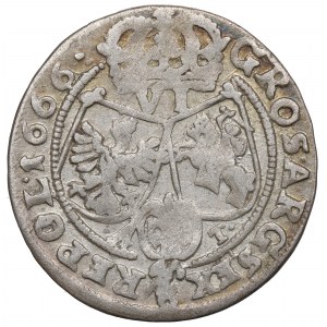 John II Casimir, 6 groschen 1666, Bromberg