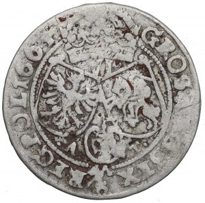 Jan II Kazimír, šestý z roku 1664, Bydhošť - ILUSTROVANÉ D ^ REX