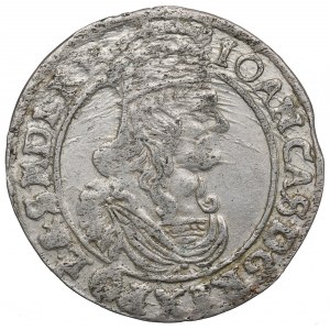 John II Casimir Vasa, 6 groschen 1662, Bromberg