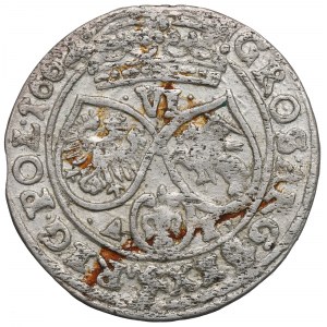 John II Casimir Vasa, 6 groschen 1662, Bromberg