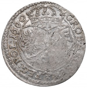 John II Casimir, 6 groschen 16601, Bromberg