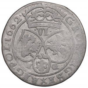 John II Casimir, 6 groschen 1662, Posen