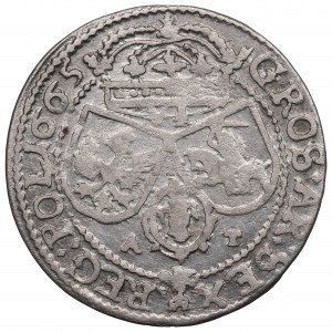 John II Casimir, 6 groschen 1665, Cracow