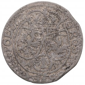 Jean II Casimir, Sixpence 1663, Cracovie - erreur sur la valeur nominale IV