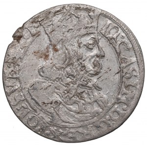 John II Casimir, 6 groschen 1663, Cracow