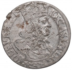 John II Casimir, 6 groschen 1663, Cracow
