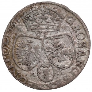 Ján II Kazimír, šiesty z roku 1661, Poznaň - ILUSTROVANÉ RE