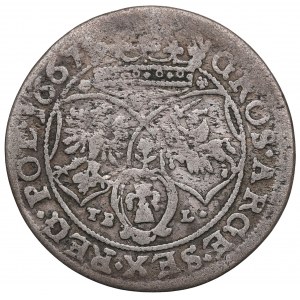 John II Casimir, 6 groschen 1667, Cracow