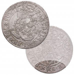 Johannes II. Kasimir, Das Sixpence 1667, Krakau